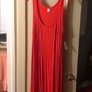 NWT Old Navy Red Maxi Dress! Xl.